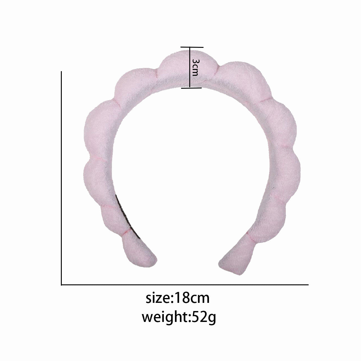 Wholesale Twist Sponge High Skull Cloud Headband